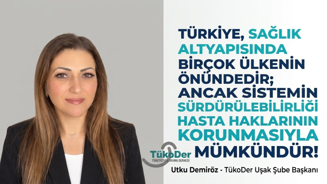 Tüko-Der Uşak Şubesi'nden Hasta Hakları Açıklaması