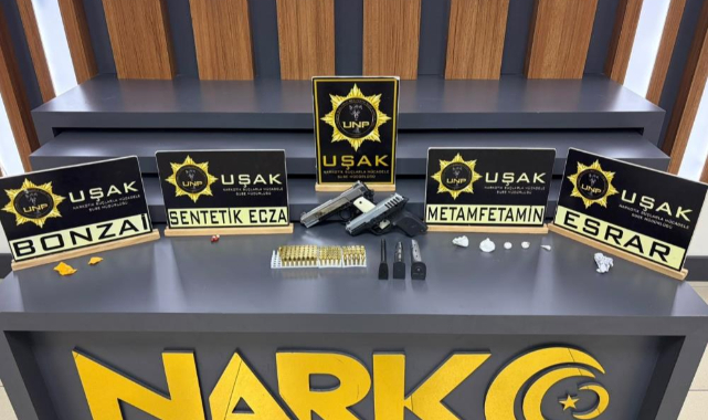 Uşak’ta 27 zehir taciri tutuklandı