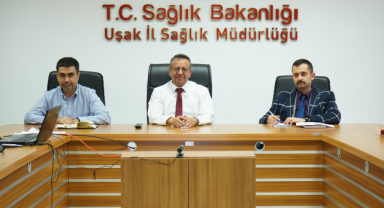 UŞAK’TA ACİL SAĞLIK HİZMETLERİ MASAYA YATIRILDI