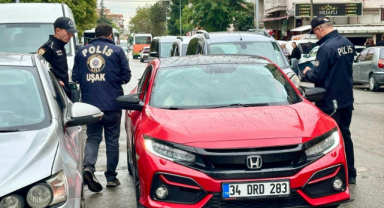 Uşak'ta okul çevrelerinde güvenlik denetimi gerçekleştirildi