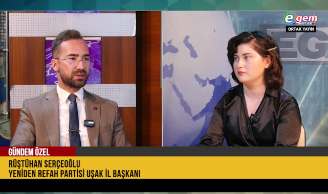 YENİDEN REFAH PARTİSİ UŞAK İL BAŞKANI SERÇEOĞLU: “UŞAK’TA ALTYAPI VE OTOGAR SORUNU ÇÖZÜLMELİ”