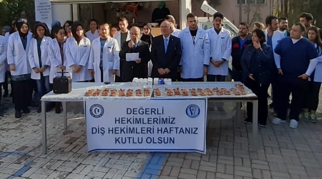 22 Kasım Diş Hekimleri Günü Kutlandı