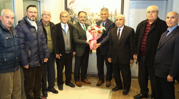 BAŞKAN CAHAN’A TEŞEKKÜR ZİYARETİ