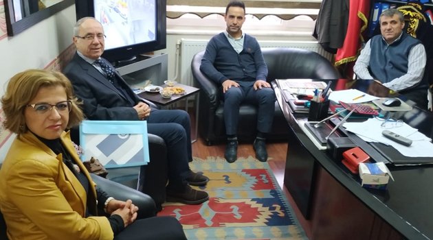 Diş Hekimliği Fakültesi Dekanı Prof. Dr. Celal Artunç'tan, Egem TV Yönetim Kurulu'na Ziyaret!
