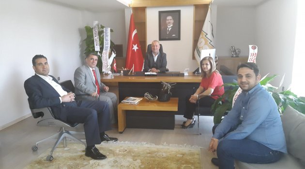 EGEM TV YÖNETİMİ UOSB YÖNETİMİNİ ZİYARET ETTİ..
