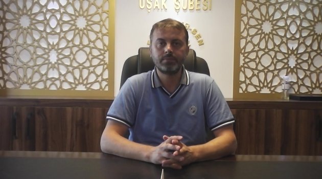 Eğitim Bir-Sen Uşak Şube Başkanı Bilal Kara "Yüzyüze eğitim'de 3 haftalık erteleme durumu söz konusu"