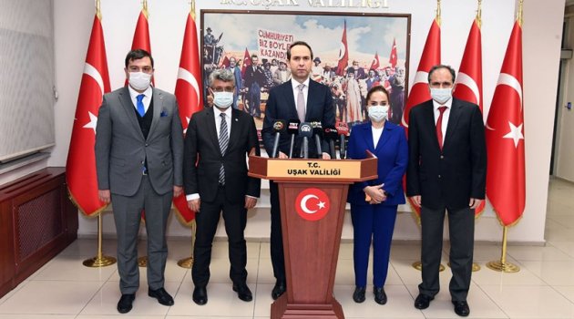 Enerji ve Tabii Kaynaklar Bakanlığı Bakan Yardımcısı Alparslan Bayraktar Uşak'ta Meydana Gelen Patlamalarla İlgili Basın Açıklamasında Bulundu.