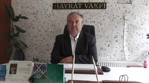 Hayrat Vakfı ve Kalemder Derneği Başkanı Mustafa Yankın, Çalışmaları Hakkında Bilgi Verdi
