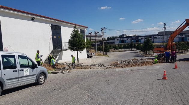İBRAHİM KARAHALLI YÖNETİMİNDEKİ DERİ KARMA OSB'DE ÇALIŞMALAR HIZ KESMİYOR!