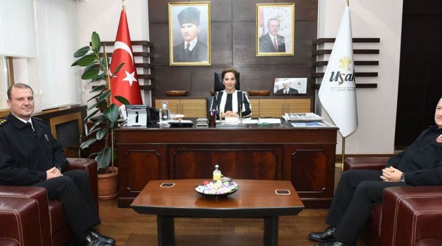 Jandarma Genel Komutanlığı MESB Başkanı Tuğgeneral Engin Çırakoğlu, Vali Funda Kocabıyık'ı makamında ziyaret etti.