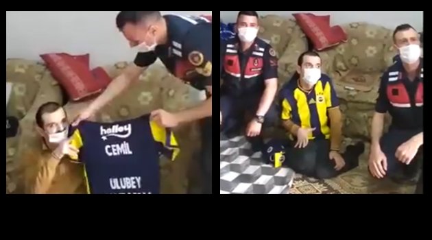 Jandarma'dan, Bedensel Engelli Vatandaşa Forma!