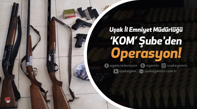 KOM Şube'den Operasyon!