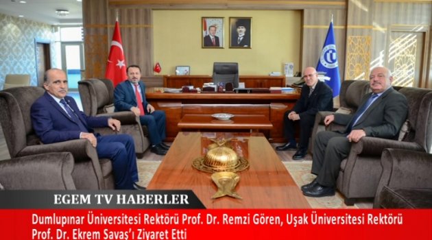Kütahya Dumlupınar Üniversitesi ile Uşak Üniversitesi Arası Kardeşlik Adımları Atıldı