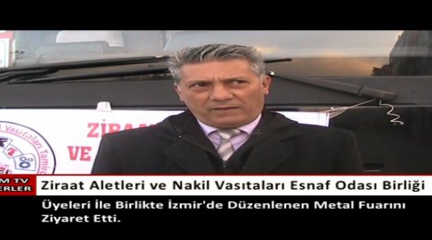 Nazmi ARIKAN 14.Uluslararası Metal İşleme Teknolojileri Fuarı'nı Değerlendirdi.