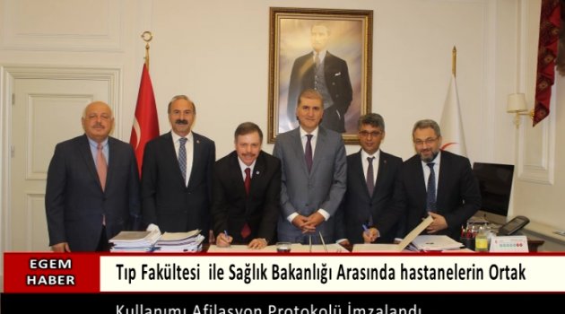 Tıp Fakültesi'nde Gereken İmzalar Atıldı...