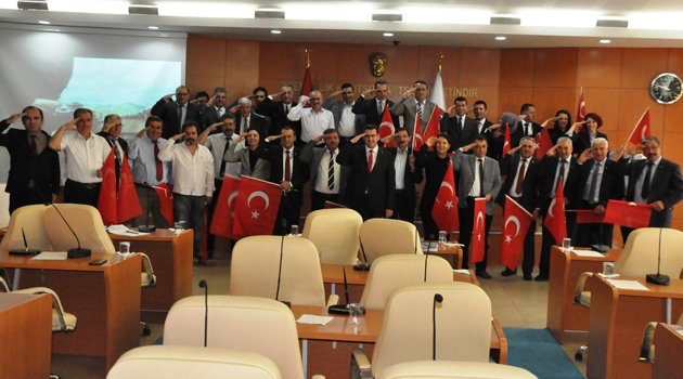 Uşak İl Genel Meclisi Üyelerinden Barış Pınarı Harekatına Destek!