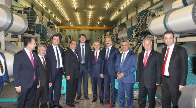 UŞAK, MALİYE BAKANI NACİ AĞBAL'I AĞIRLADI