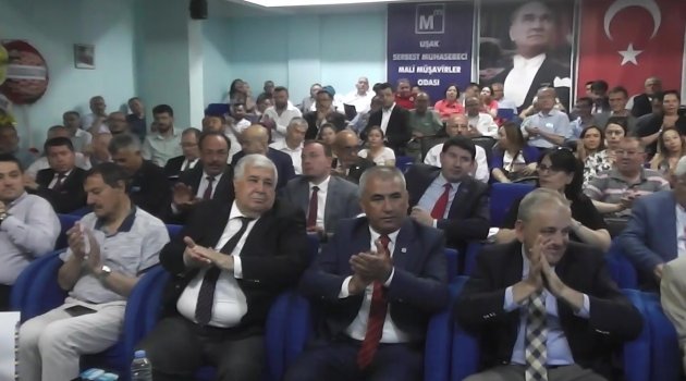 Uşak Serbest Muhasebeci ve Mali Müşavirler Odası 23. Mali Genel Kurul Toplantısı Gerçekleştirildi