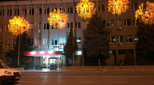 Uşak turuncuya boyandı.