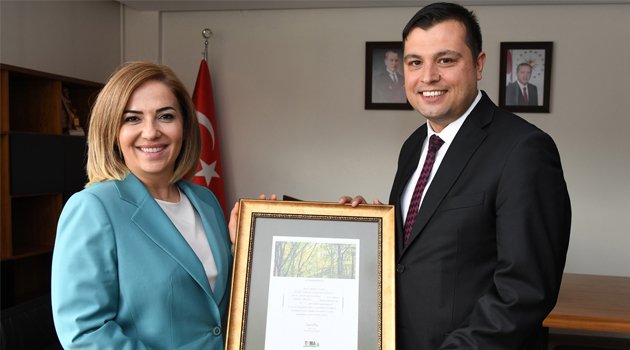 Vali Funda Kocabıyık, Uşak Belediye Başkanı Mehmet Çakın’a iade-i ziyarette bulundu