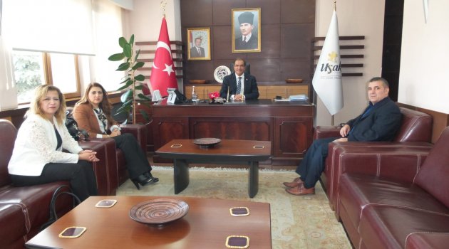 VALİ SALİM DEMİR EGEM TV YÖNETİMİNİ MİSAFİR ETTİ.